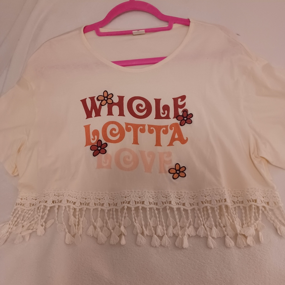 Crop top crochet